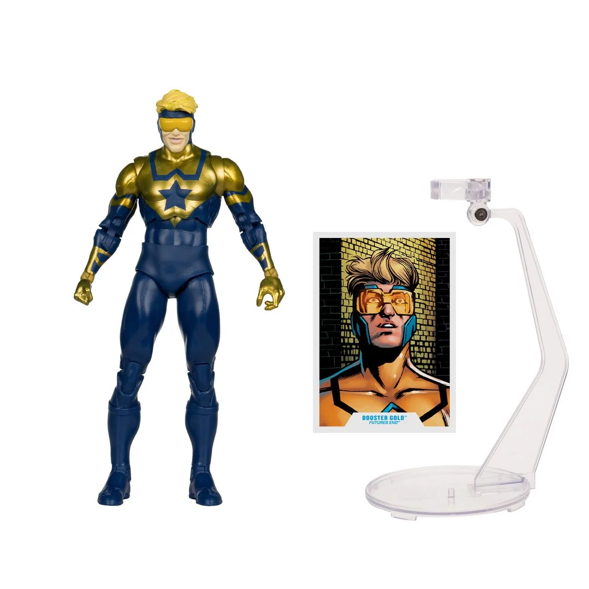 DC Multiverse 7-inch Futures End Booster Gold Action Figure