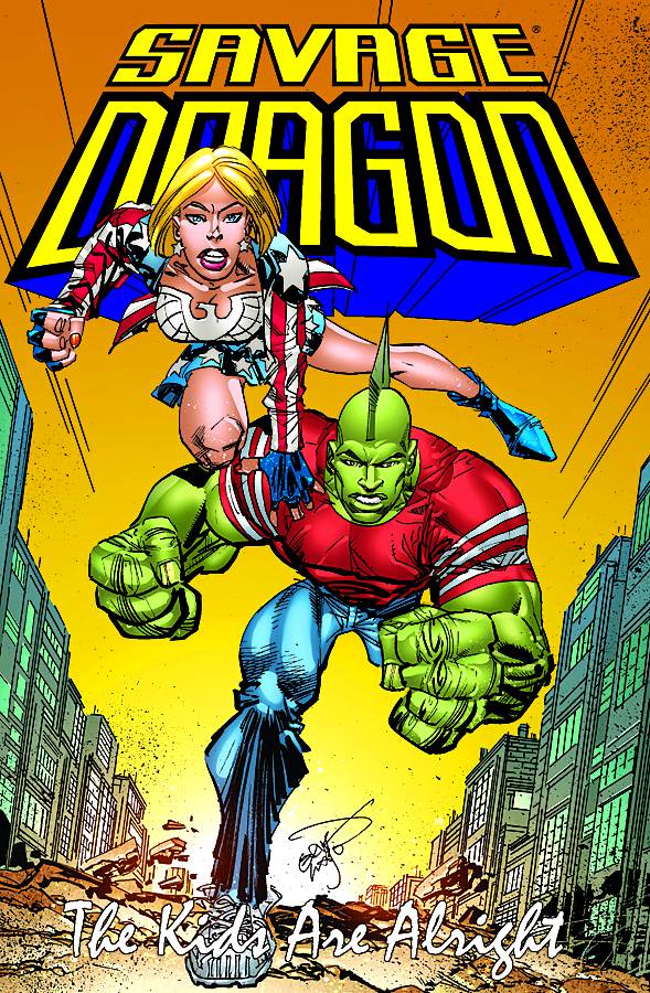 Savage Dragon Kids Are Alright Graphic Novel