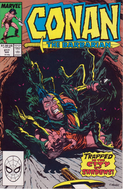 Conan The Barbarian #217 [Direct]-Fine (5.5 – 7)