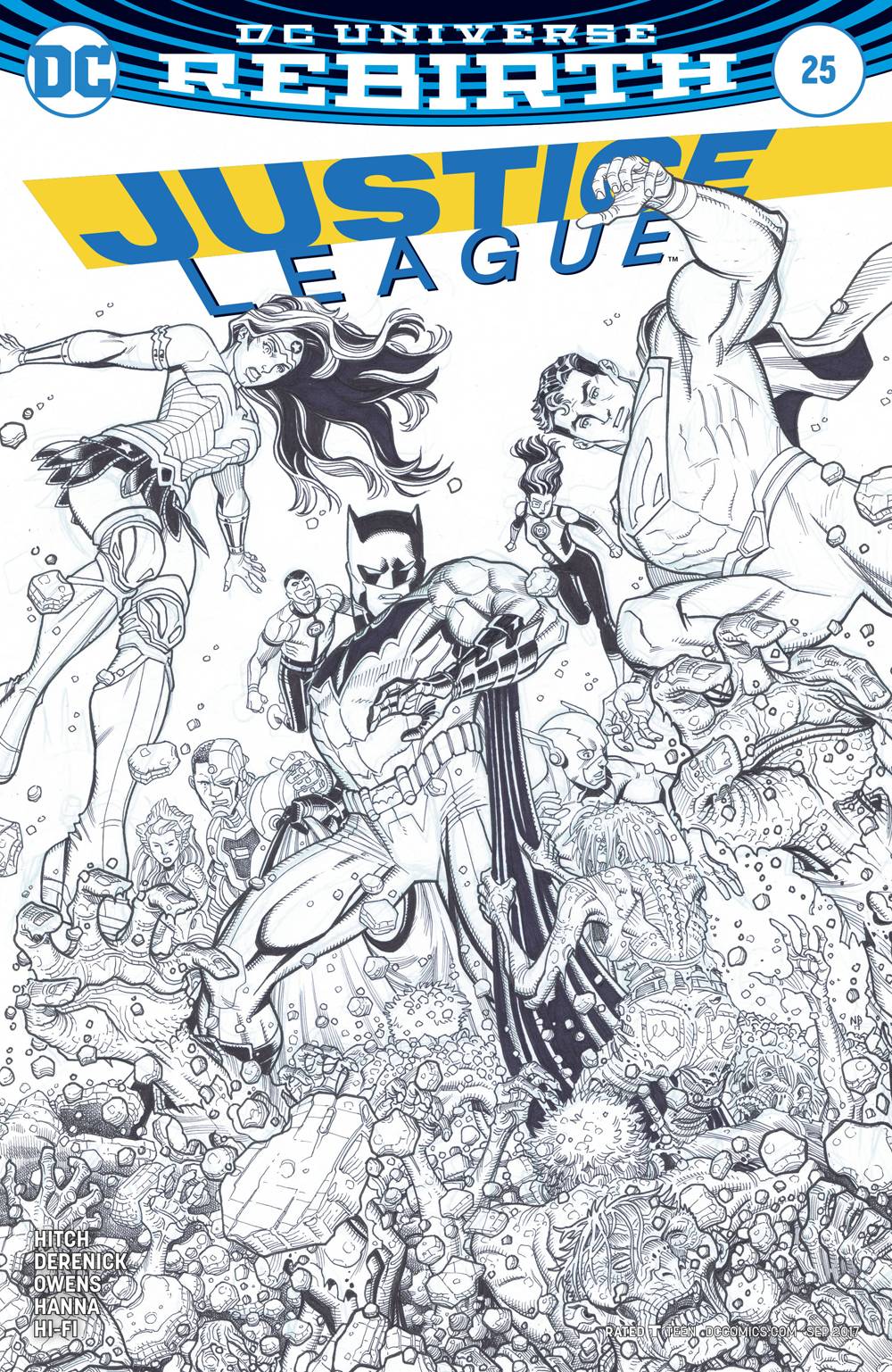 Justice League #25 Variant Edition (2016)