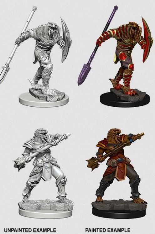 Dungeons & Dragons - Nolzur's Marvelous Miniatures: Dragonborn Fighter with Spear