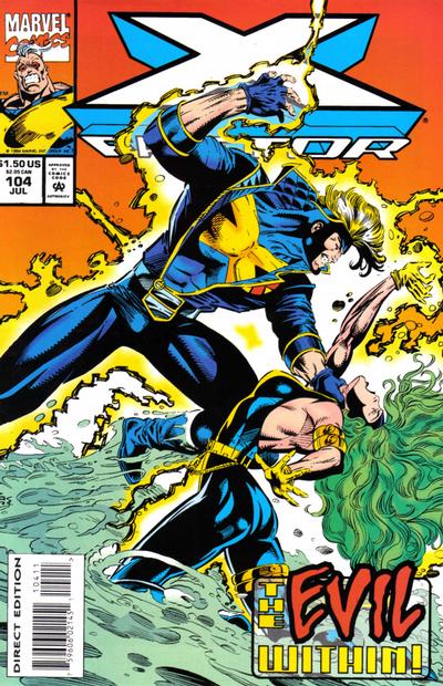 X-Factor #104 [Direct Edition]-Fine (5.5 – 7)