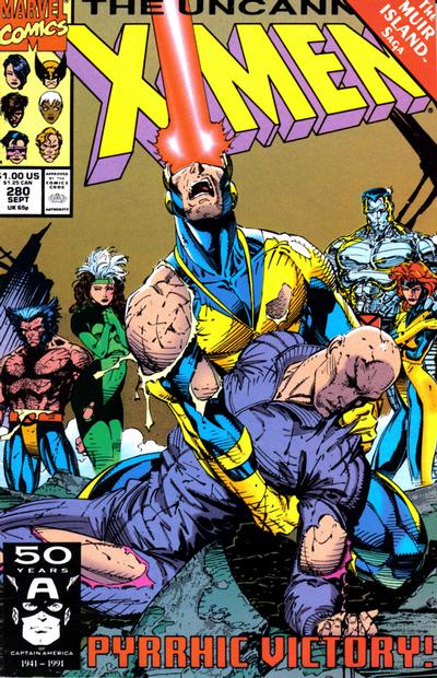 The Uncanny X-Men #280 [Direct]-Very Good (3.5 – 5)