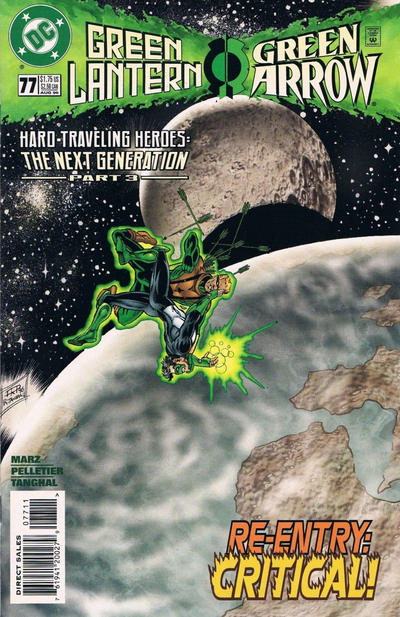 Green Lantern #77 [Direct Sales]-Fine (5.5 – 7) (1990)