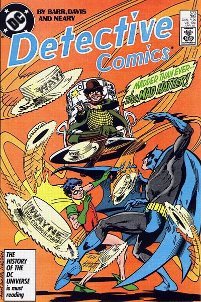 Detective Comics #573 [Direct]-Very Fine (7.5 – 9)