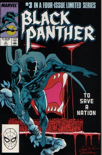 Black Panther #3 (1988) [Direct]-Very Good (3.5 – 5)