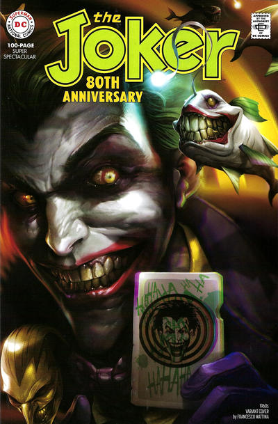 The Joker 80th Anniversary 100-Page Super Spectacular #1 [1960S Variant Cover By Francesco Mattina]