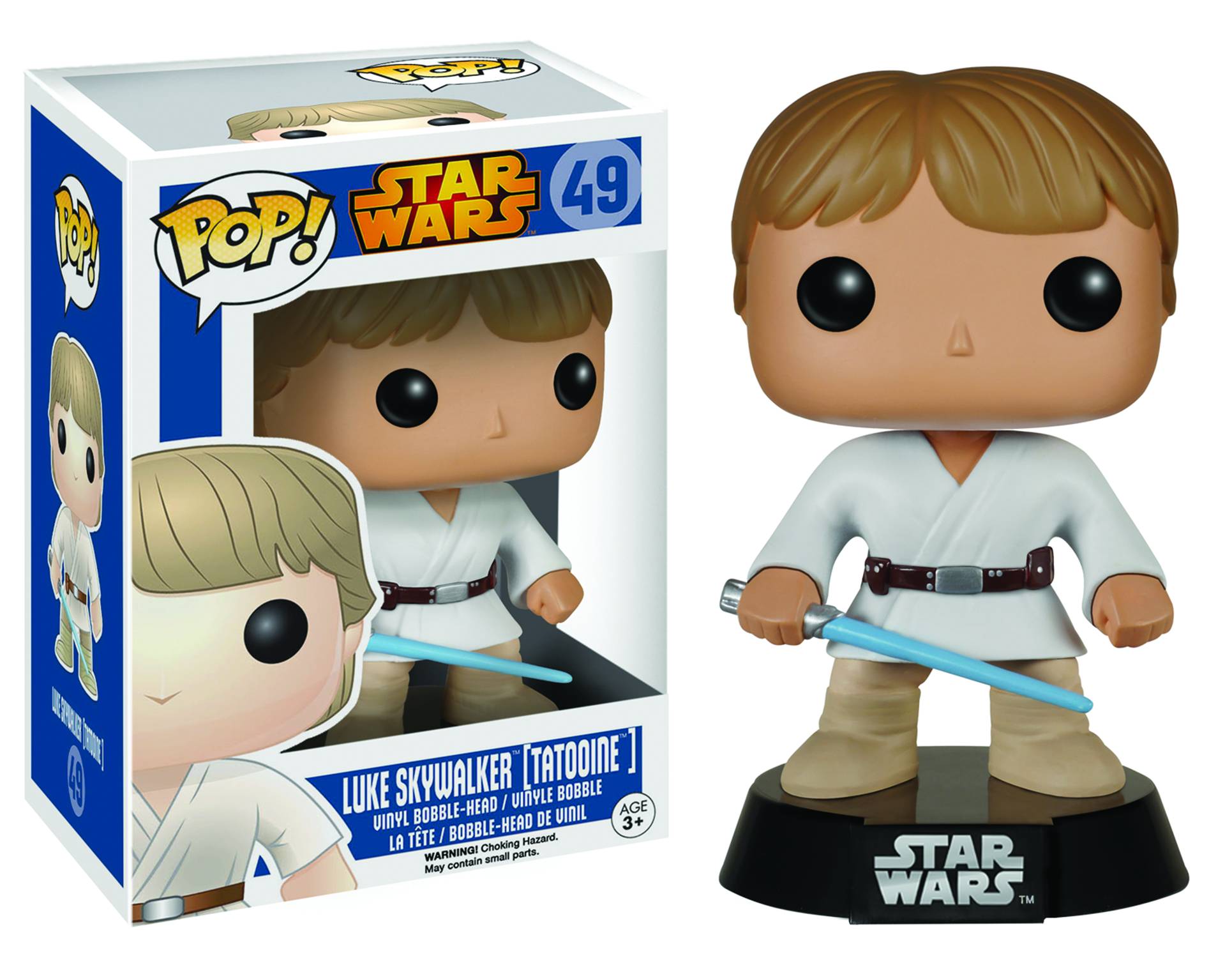 Pop Star Wars Tattooine Luke Vinyl Figure