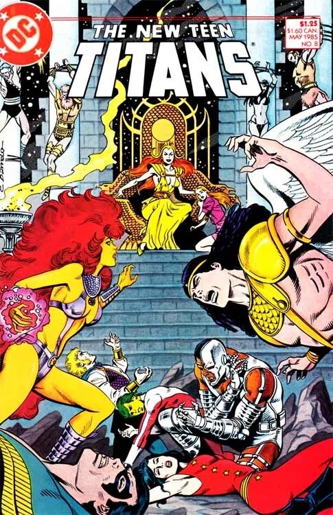 New Teen Titans (Volume 2) #8 May, 1985.