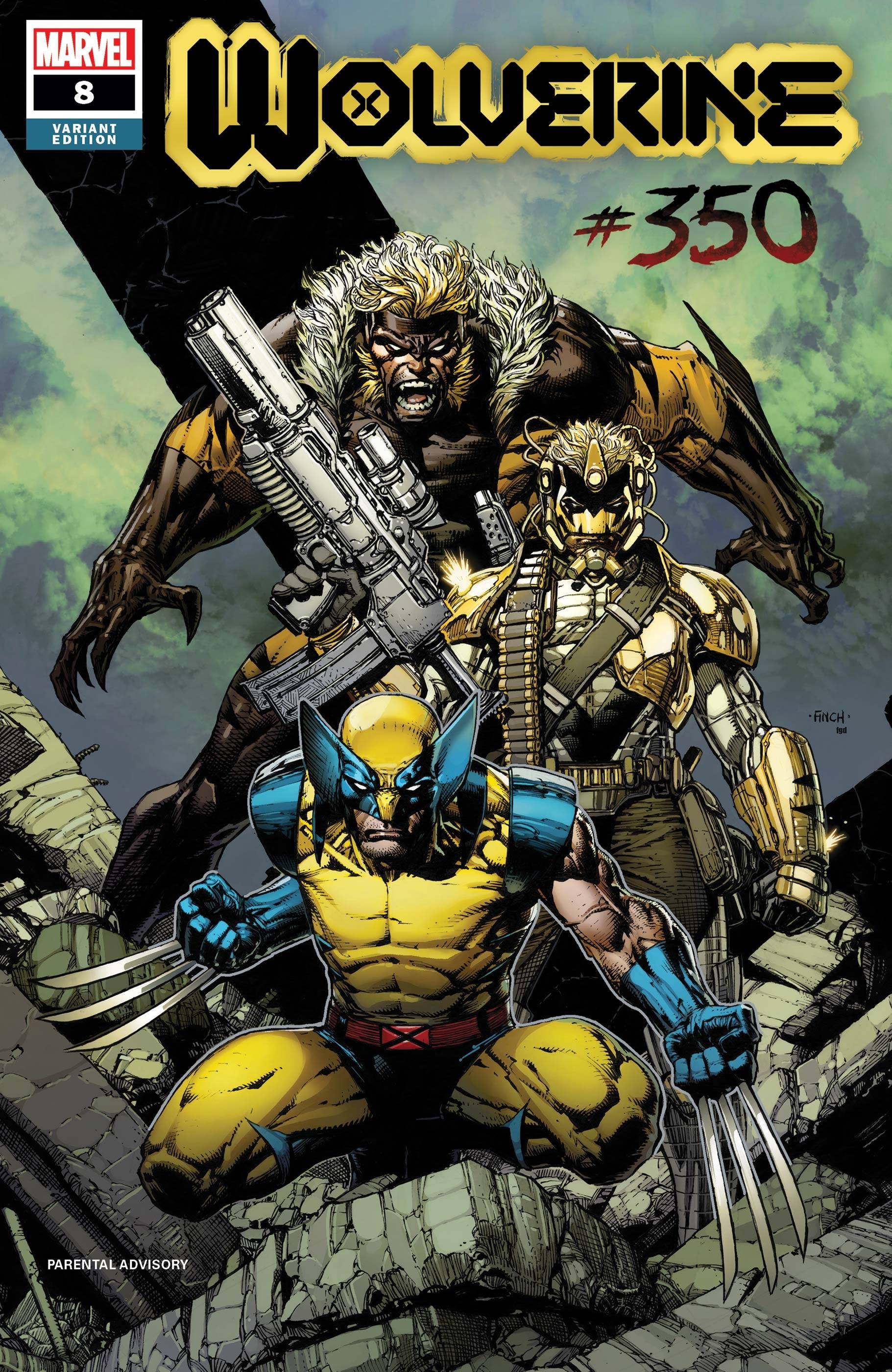 Wolverine #8 Finch Variant (2020)