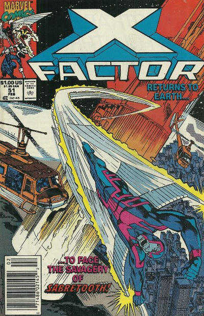 X-Factor #51 [Newsstand]-Very Good (3.5 – 5)