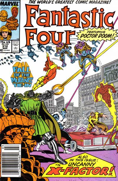 Fantastic Four #312 [Newsstand] - Fn+ 6.5