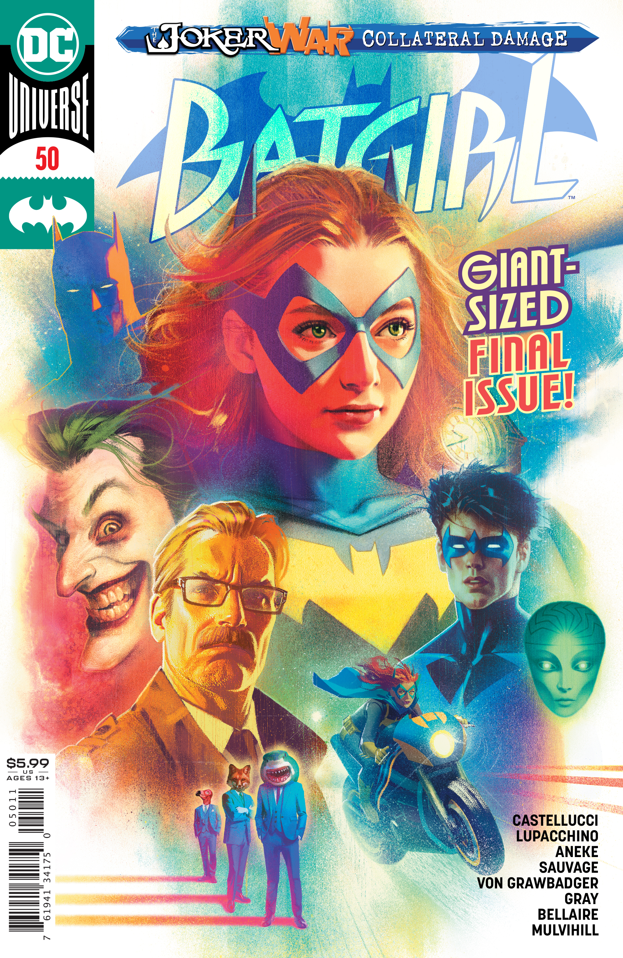 Batgirl #50 Cover A Joshua Middleton (2016)