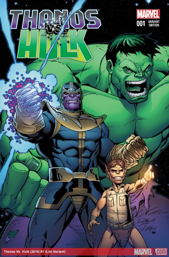 Thanos Vs. Hulk #1 (Lim Variant) (2014)