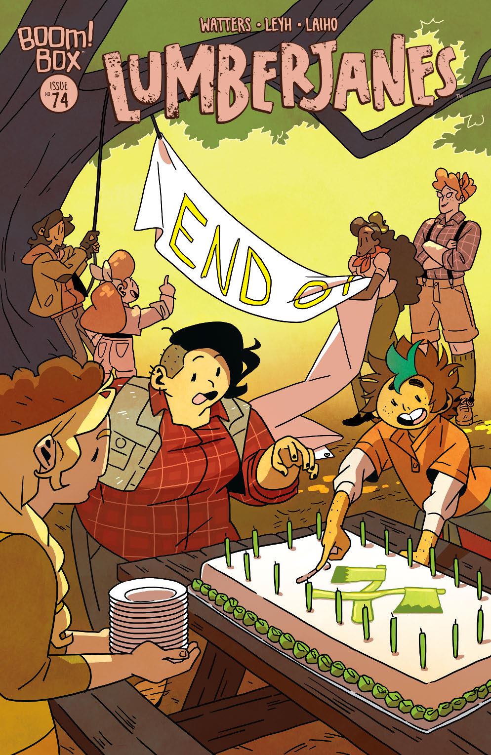 Lumberjanes #74 Cover A Leyh