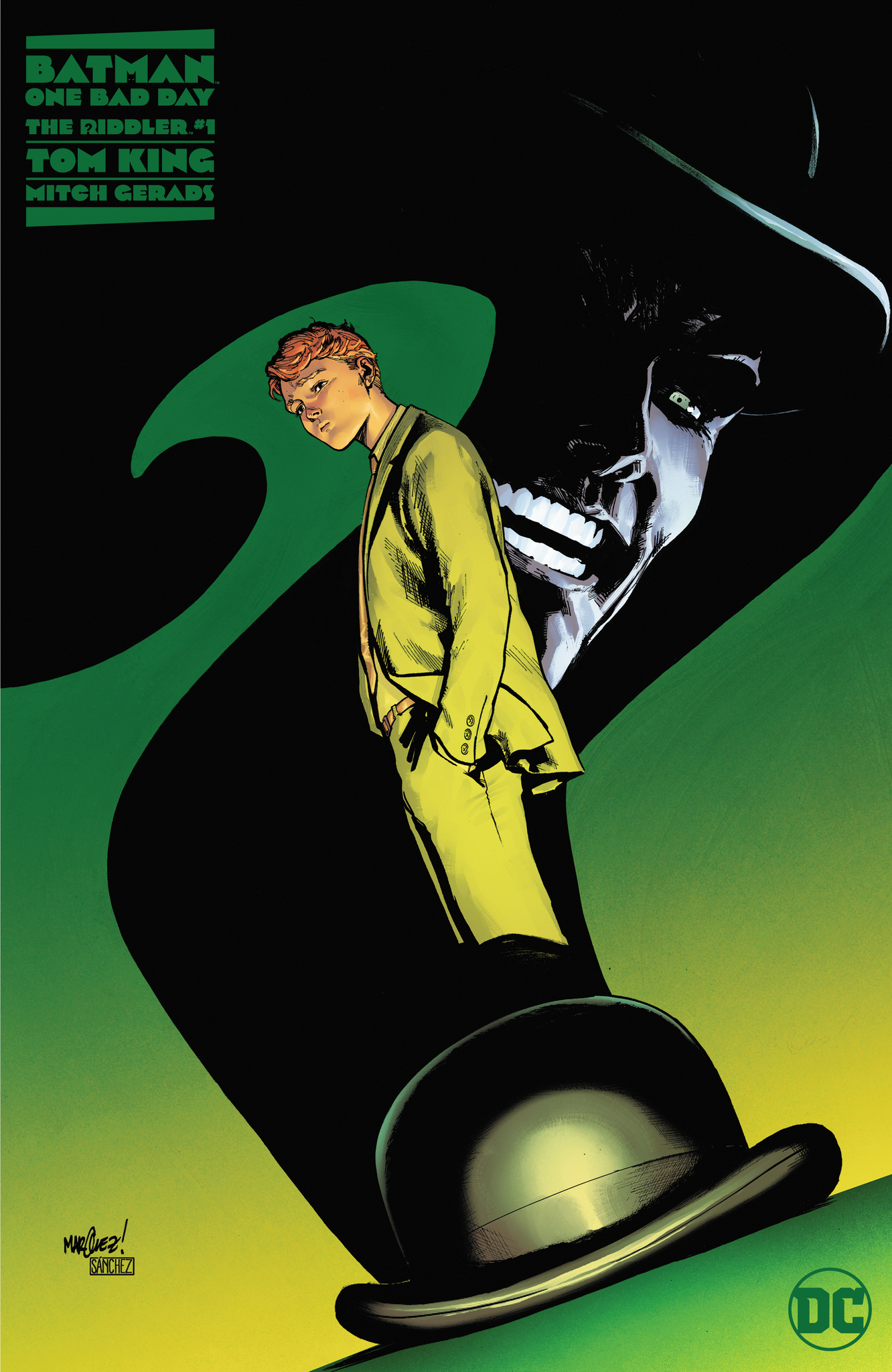 Batman One Bad Day The Riddler #1 (One Shot) Cover C 1 For 25 Incentive David Marquez Variant