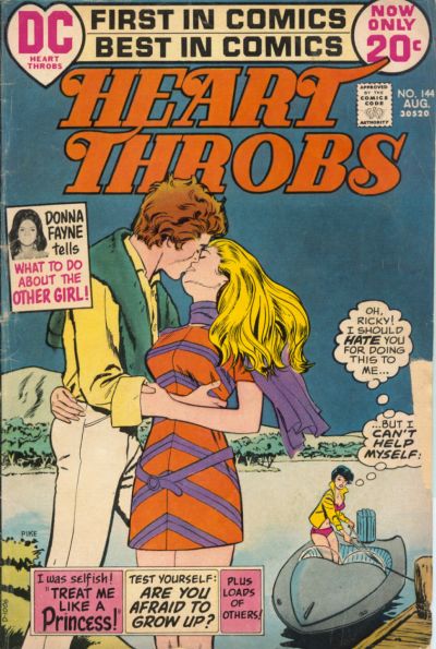 Heart Throbs #144-Very Good (3.5 – 5)