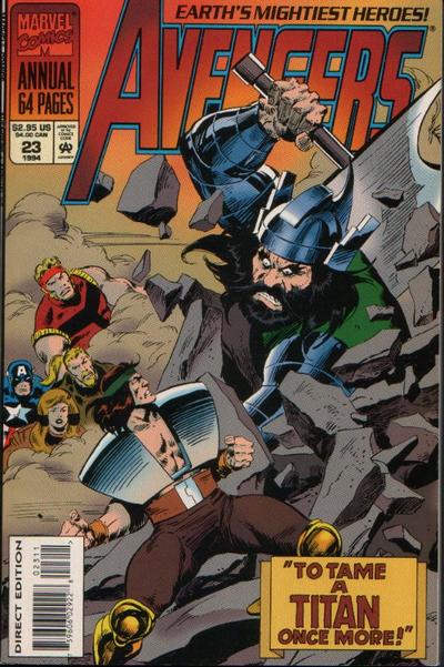 The Avengers Annual #23 [Direct]-Very Fine