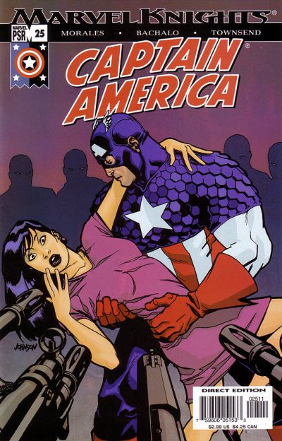 Captain America #25 [Direct Edition]-Near Mint (9.2 - 9.8)