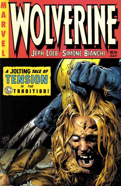 Wolverine #55 [Land Cover]-Near Mint (9.2 - 9.8)Cover Art Inspired By Crime Suspenstories #22 (1954)