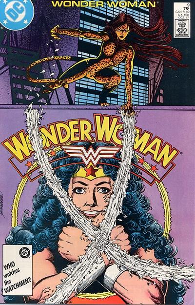 Wonder Woman #9 [Direct]-Very Fine (7.5 – 9) 1st Appearance And Origin of Barbara Minerva 
