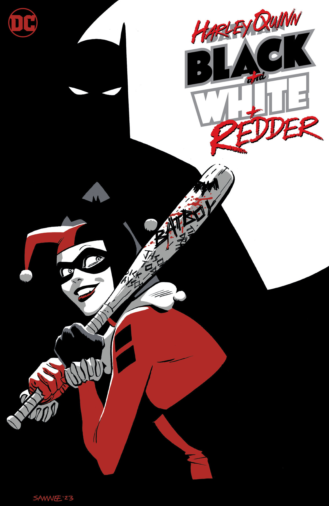 Harley Quinn: Black + White + Redder Graphic Novel