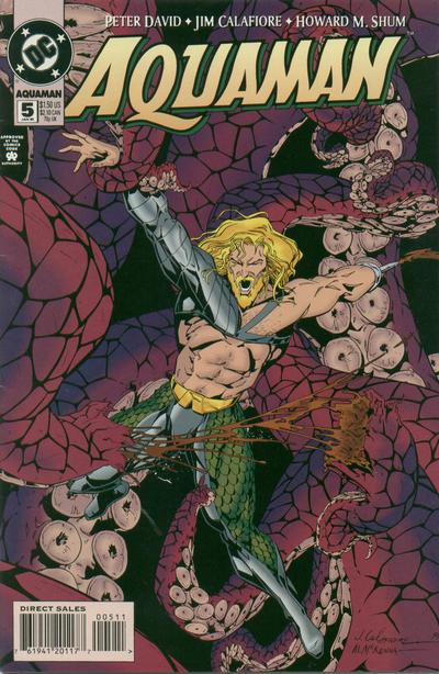 Aquaman #5 [Direct Sales](1994)-Near Mint (9.2 - 9.8)