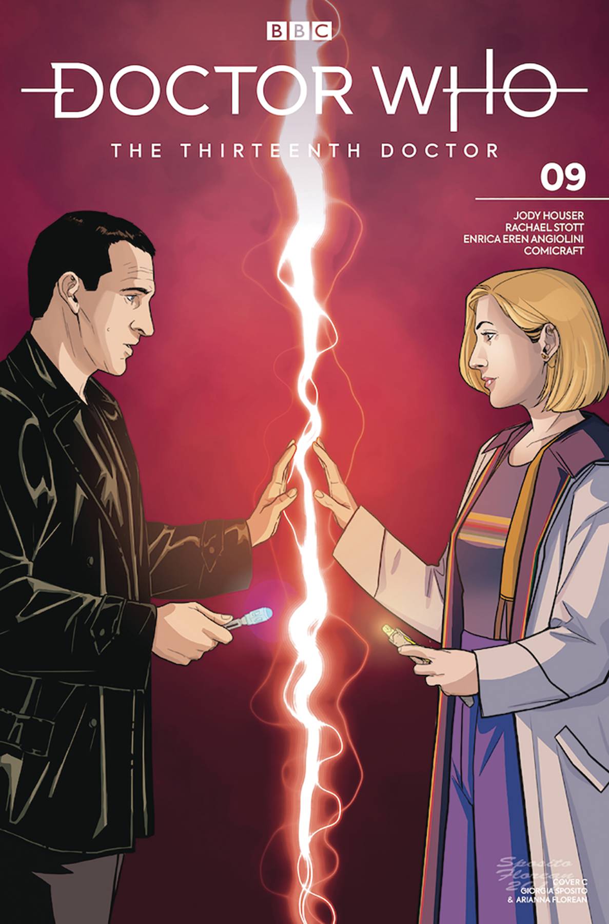 Doctor Who 13th #9 Cover C 9th Doctor
