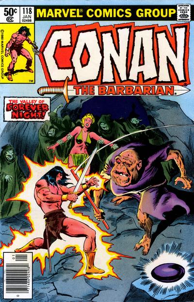 Conan The Barbarian #118 [Newsstand]-Very Fine (7.5 – 9)