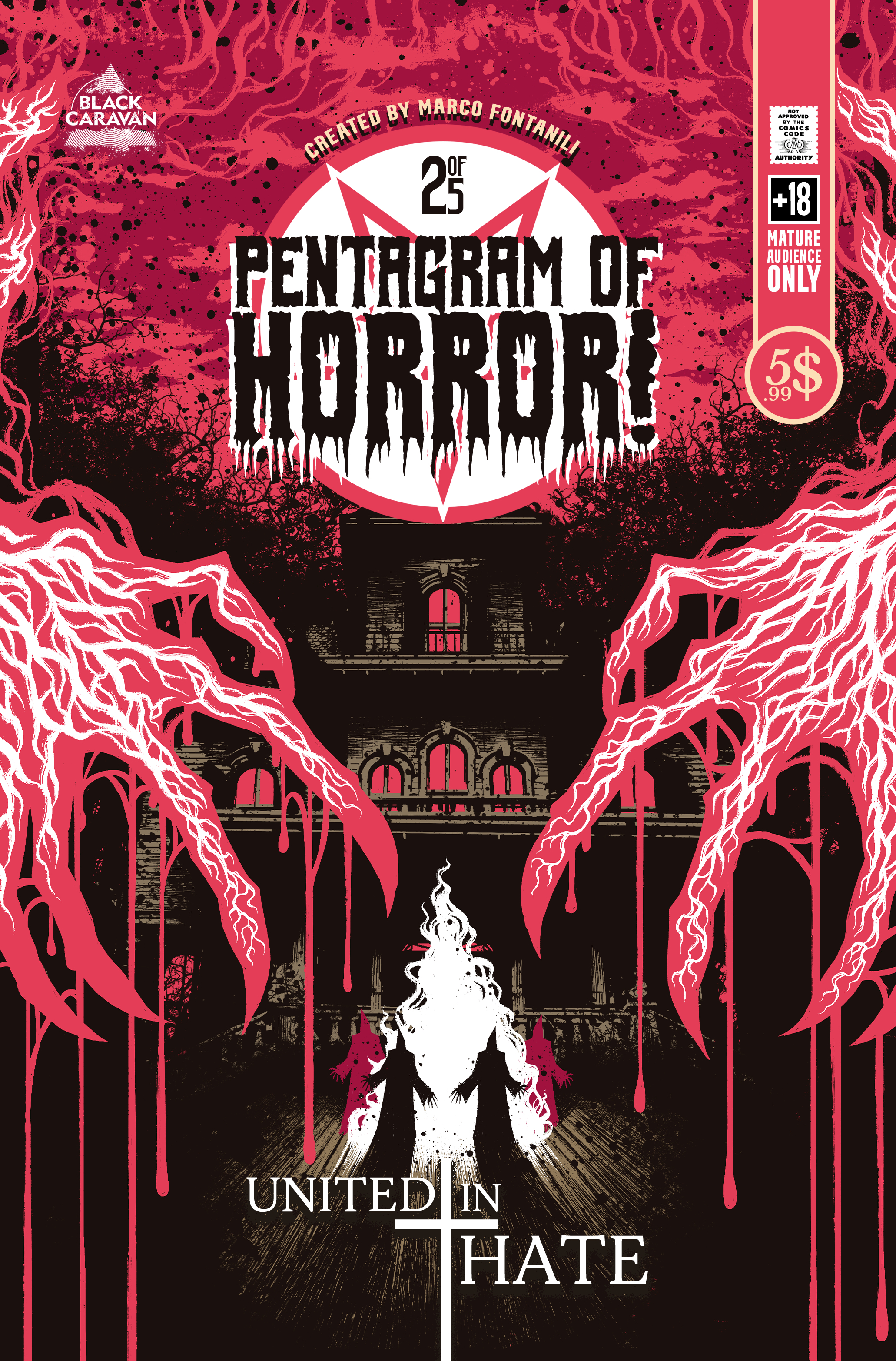 Pentagram of Horror #2 Cover A Fontanili