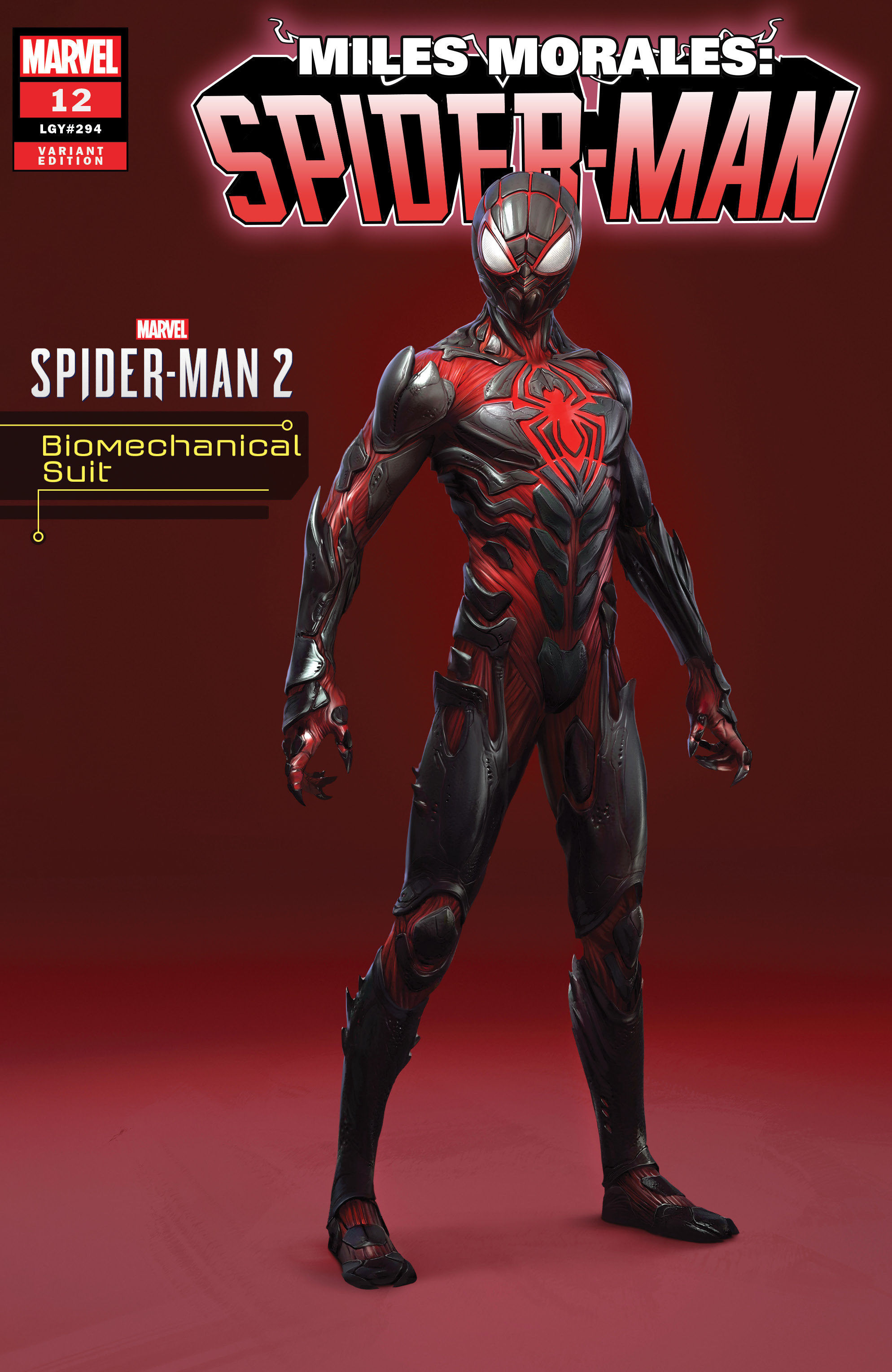Miles Morales: Spider-Man #12 Biomechanical Suit Spider-Man 2
