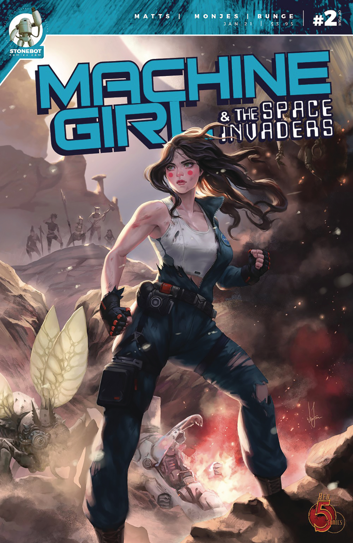 Machine Girl & Space Invaders #2 (Mature)