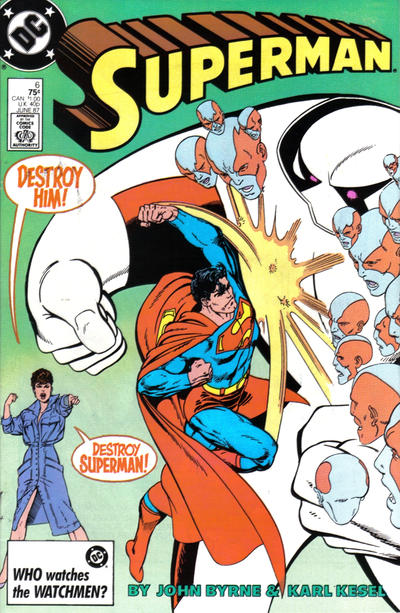 Superman #6 (1987) [Direct]-Very Good (3.5 – 5)