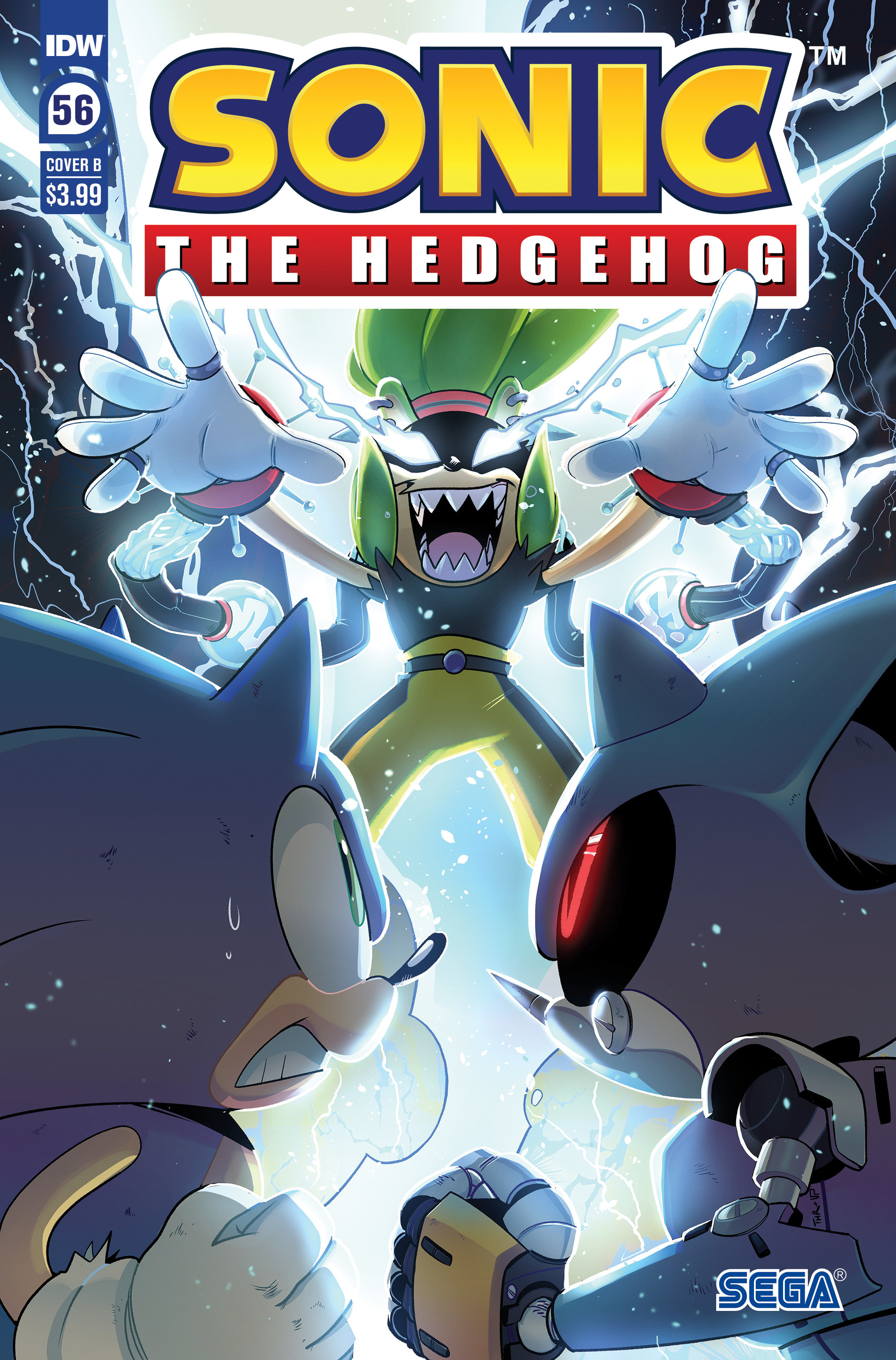 Sonic the Hedgehog #56 Cover B Rothlisberger