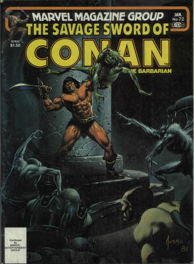 The Savage Sword of Conan #72 [Direct]