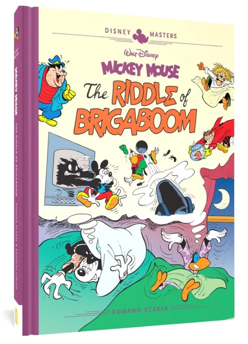 Disney Masters Hardcover Volume 23 Scarpa Mickey Mouse Brigaboom