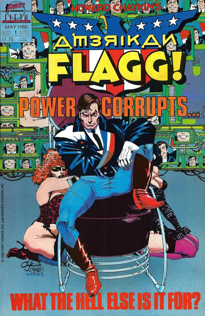 Howard Chaykin's American Flagg #1-Very Fine (7.5 – 9)