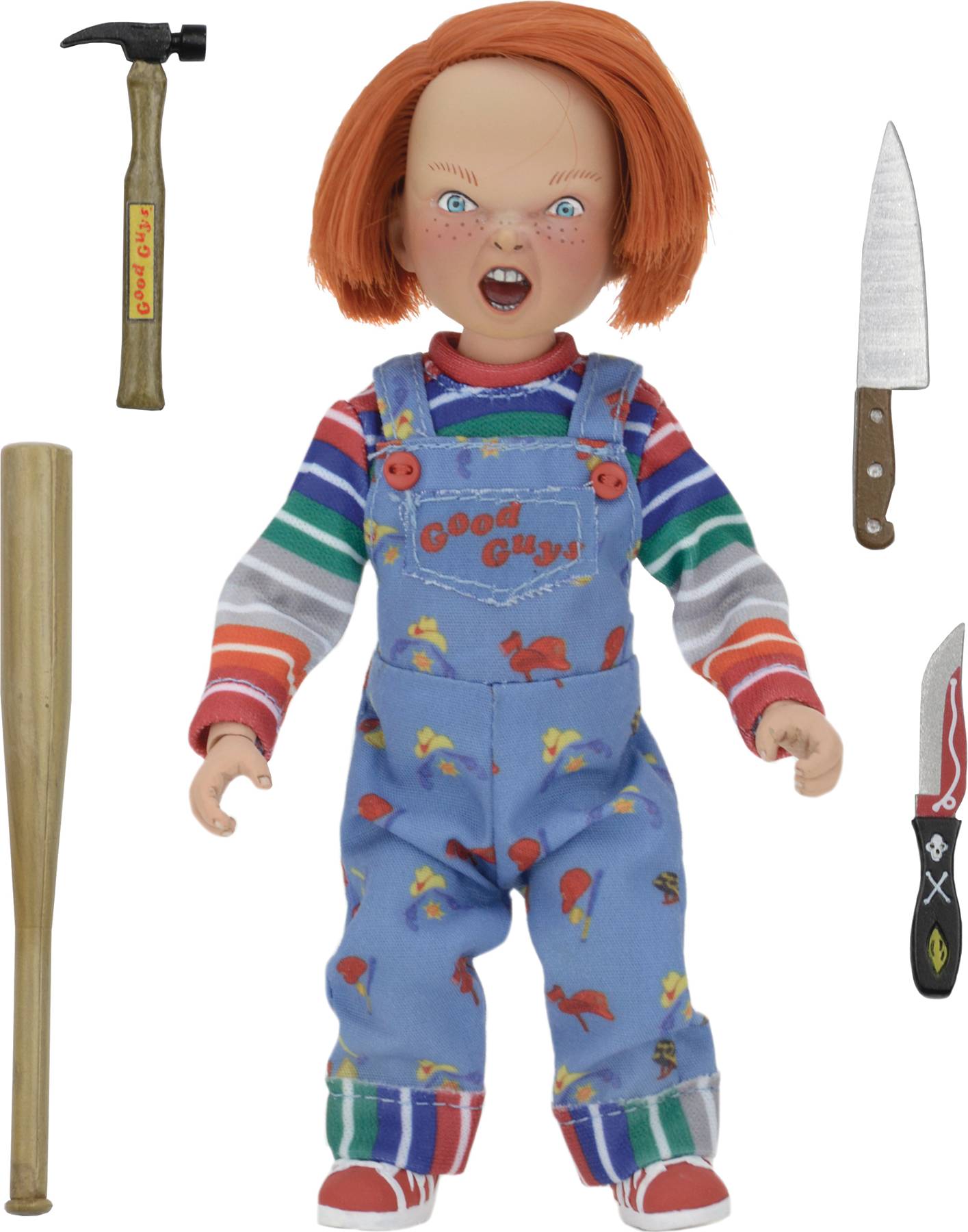 Childs Play Chucky 8 Inch Retro Action Figure