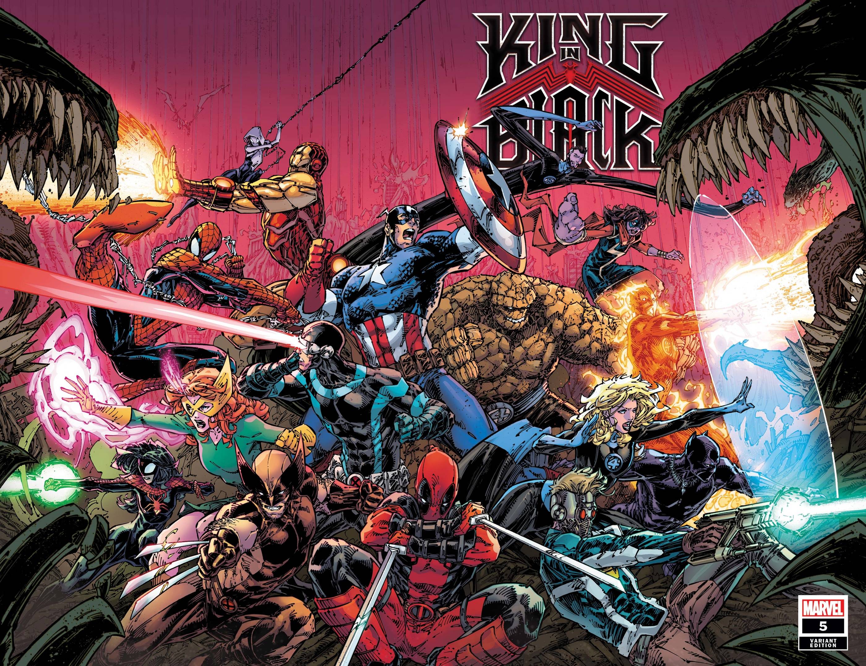 King In Black #5 Booth Wraparound Variant (Of 5)