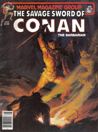 The Savage Sword of Conan #79 - Fn-