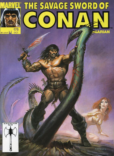 The Savage Sword of Conan #178 [Direct]