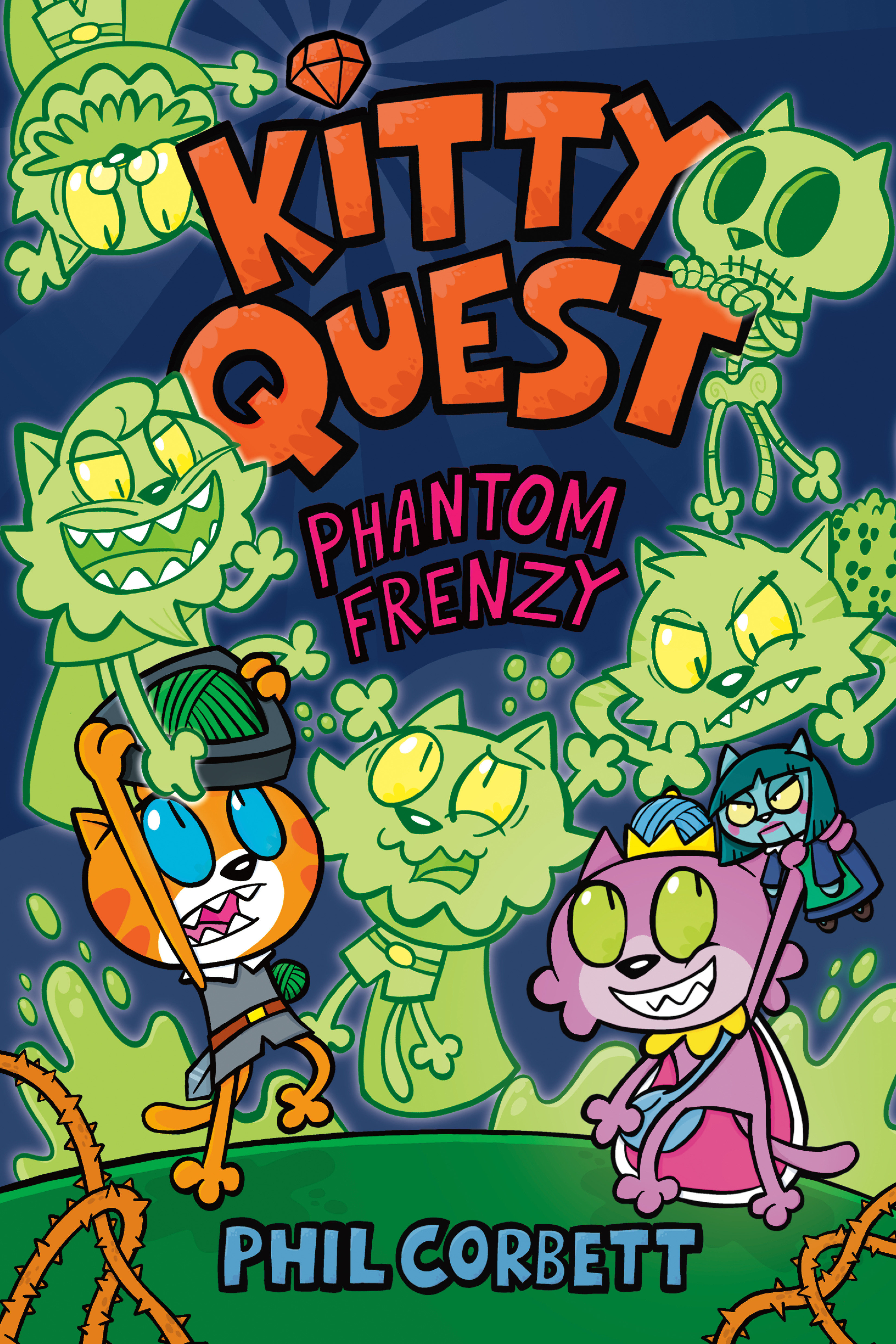 Kitty Quest Graphic Novel Volume 4 Phantom Frenzy