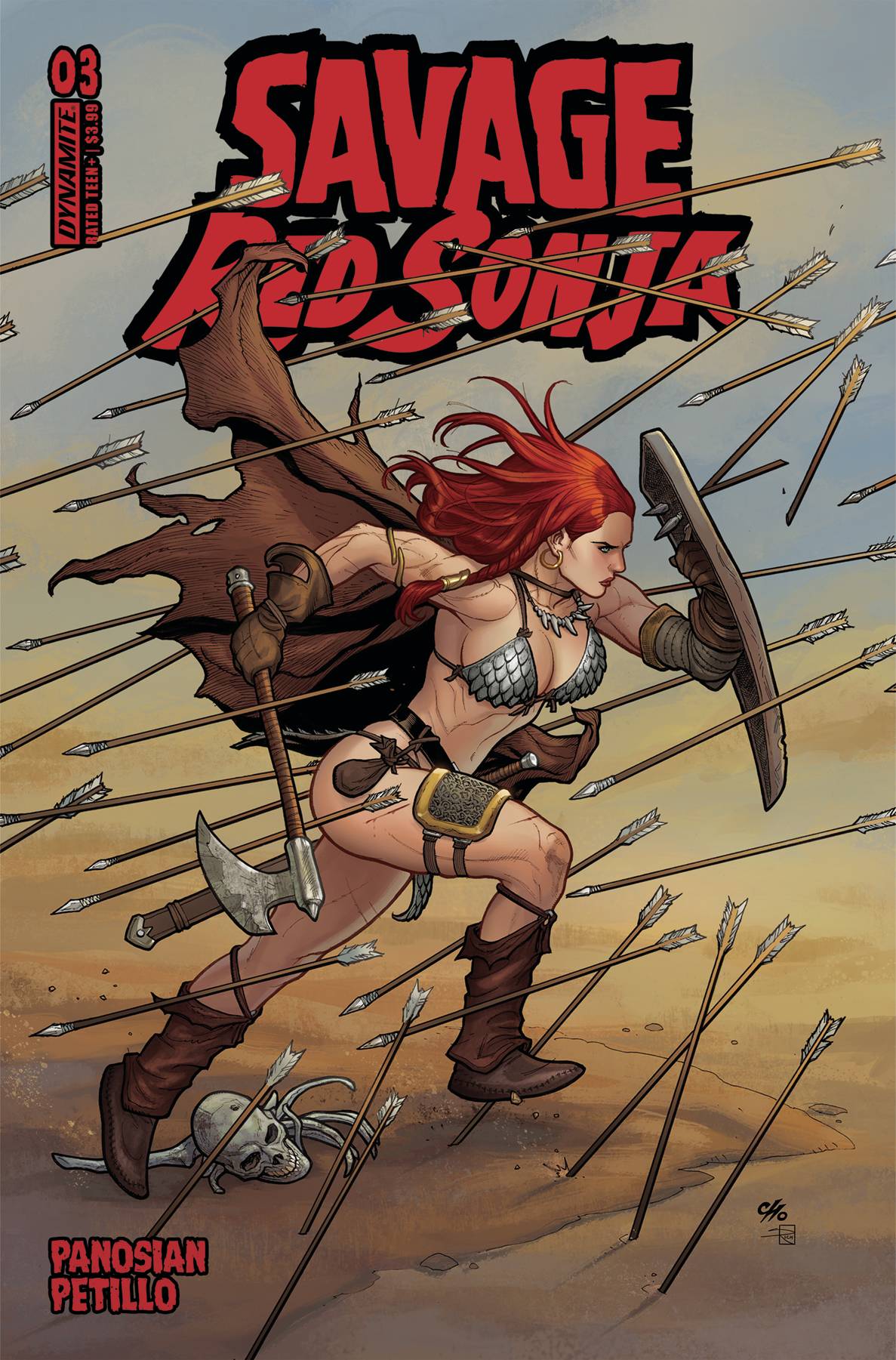 Savage Red Sonja #3 Cover B Cho