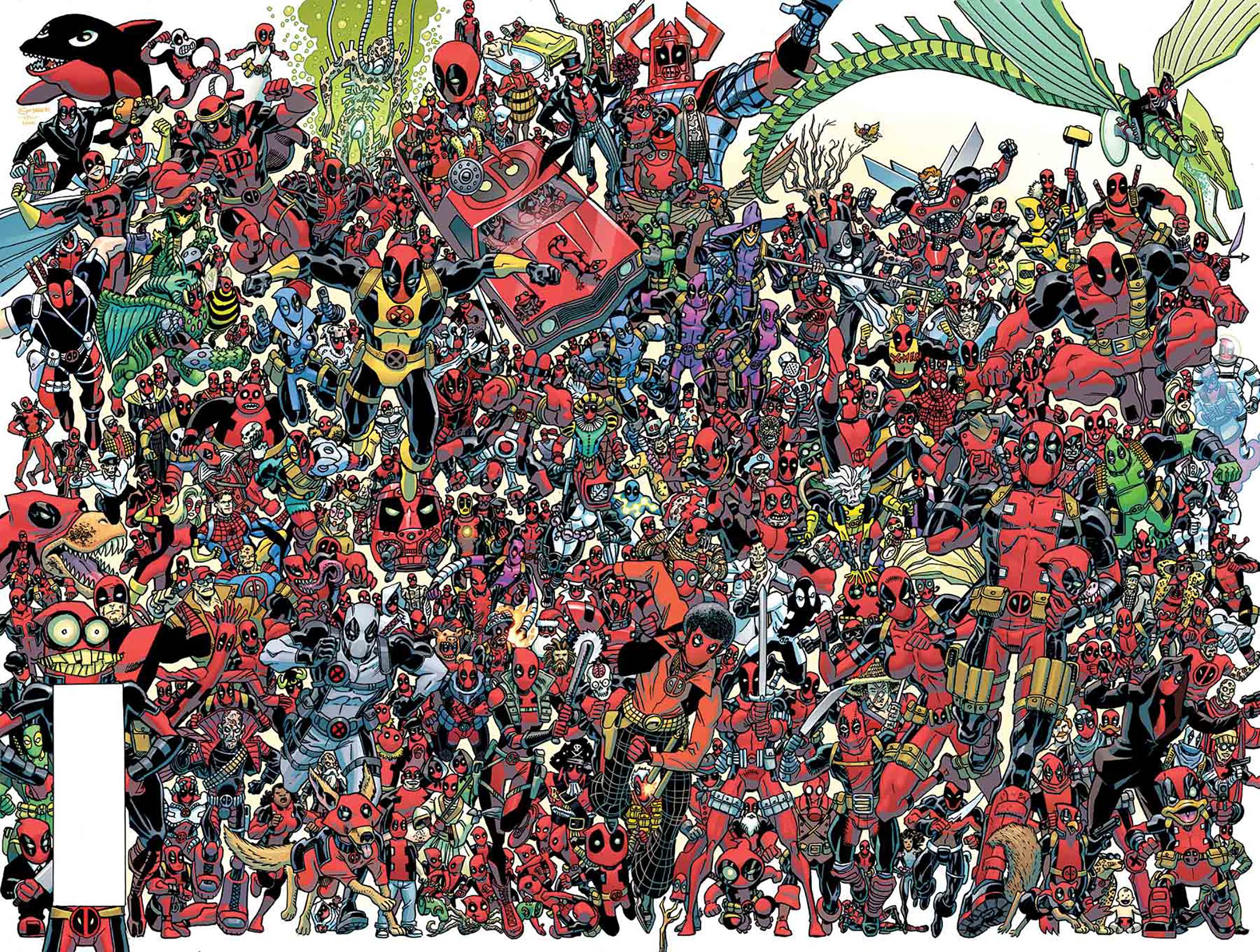 Despicable Deadpool #300 Koblish 300 Deadpools Wraparound Variant (2017)