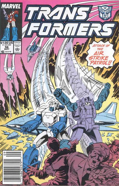 The Transformers #56 [Newsstand]-Fine