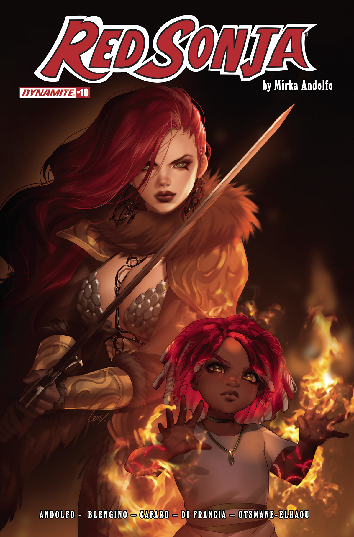 Red Sonja #10 Cover B Leirix (2021)