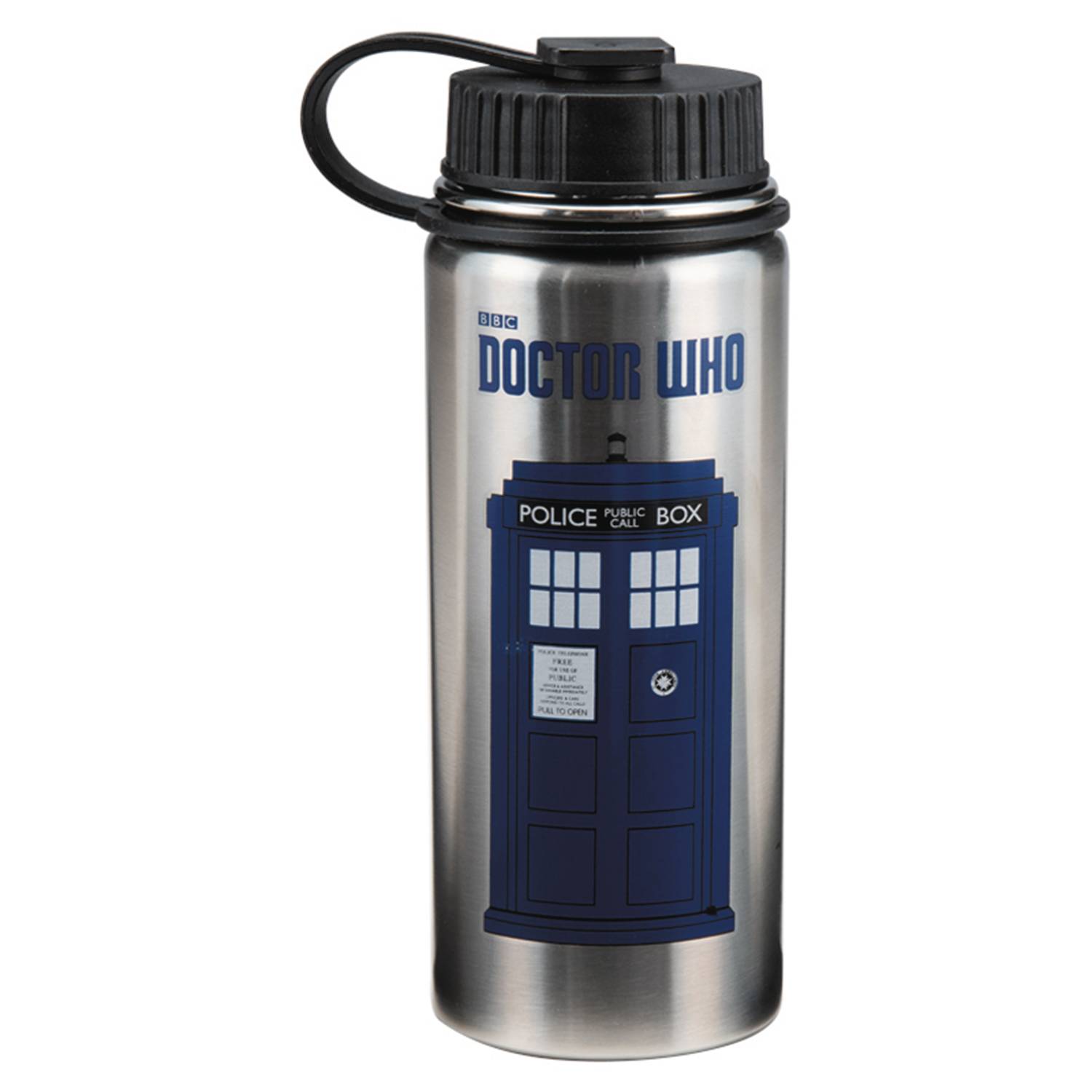 Doctor Who 18 Oz Stainless Steel Water Bottle