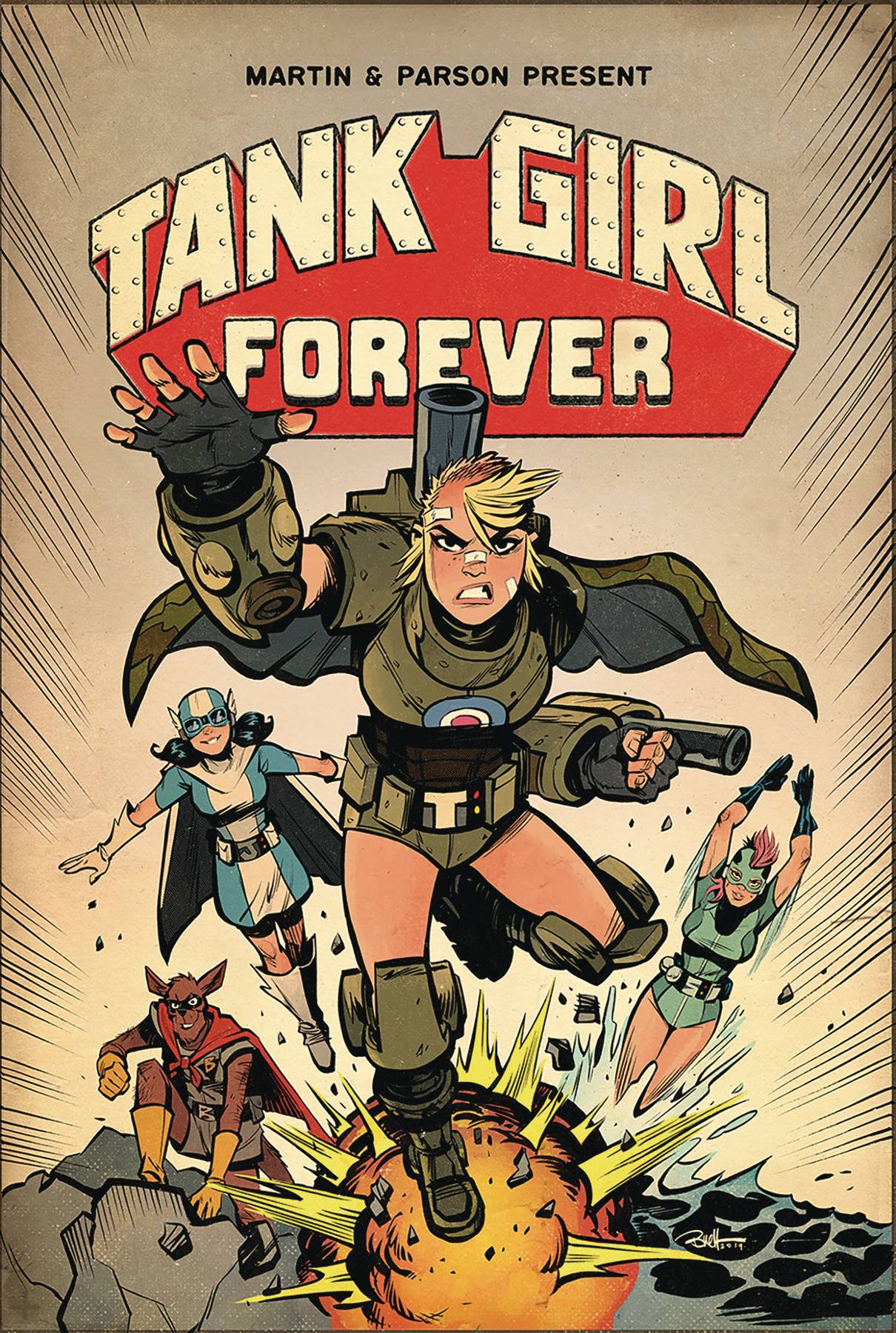 Tank Girl #8 Cover A Parson