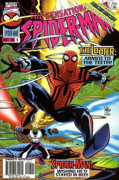 The Sensational Spider-Man #8 [Direct Edition]-Fine (5.5 – 7)