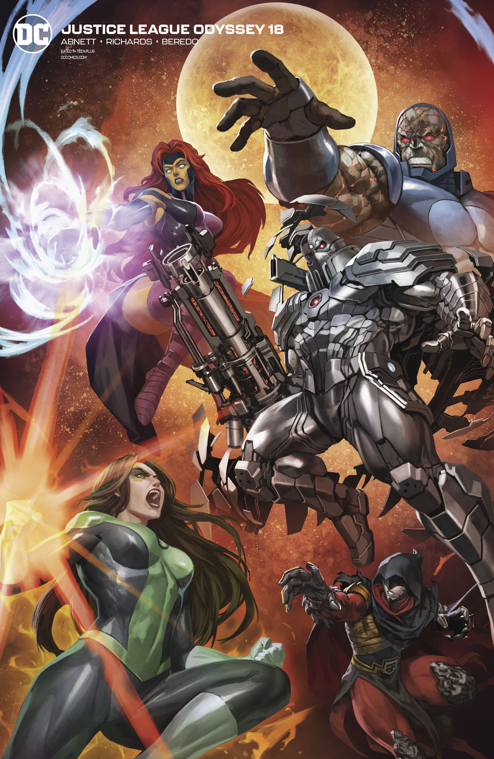 Justice League Odyssey #18 Skan Variant Edition